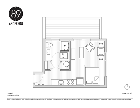 89 Anderson Street Studio-2 Beds Apartment for Rent - Photo Gallery 13